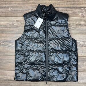 Nike Jordan Therma FIT Puffer Vest Mens Size Large Black Down Fill Repel Active